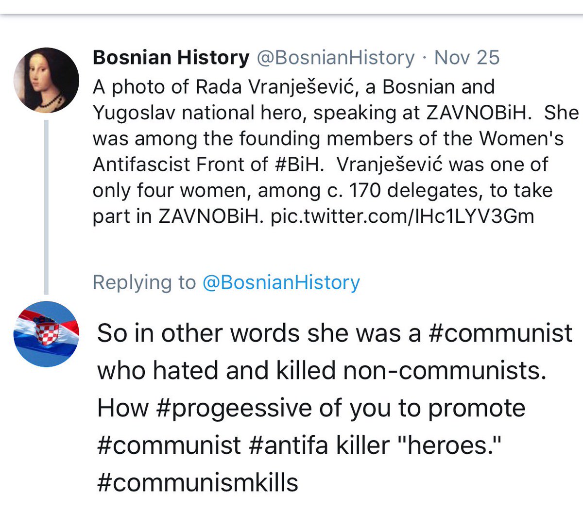 This is why there won't be peace in 'former Yugo' for a long time. #agitprop praise of #communist killers and #historical #revisionist sites like this spew utter garbage! Who still brags about #communists in 2017?!