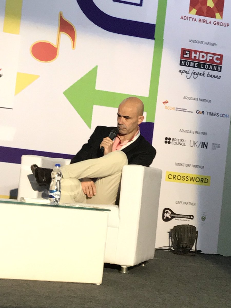 mohuadazz's tweet photo. “One of the important highlights of the period in which the film The Secret in their Eyes’ is based is the lack of justice in Argentina and as an author I try to chronicle history,” says Argentine writer and professor of History Eduardo Sacheri. @timesofindia #TLF17 https://t.co/hiaFVnXmEz
