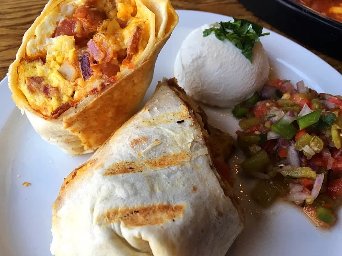 The_Gold_Rush's tweet photo. Meet the Breakfast Burrito of your dreams  😋 https://t.co/0lXaFq3CB8