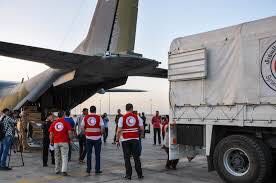 Francescorocca's tweet photo. Airdroppings, trucks, evacuations, distributions, water sanitation, health: different way used by @SYRedCrescent to help people in need. Brave volunteers risk their life to fulfill #RedCross #RedCrescent mandate https://t.co/eThuheRd6v