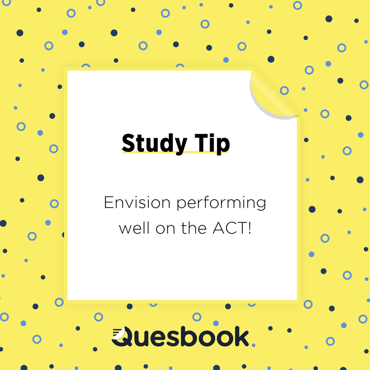 Quesbook's tweet image. If you see yourself doing well on the test you will! Stay positive and be confident. #acttest #actstudy #actstudying #sattest #classof2018 #classof2019 #classof2020 #photooftheday #educationfirst #actscore #satscore #quesbookstudytip #act2018 #sat2018 #actpracrice #satpractice