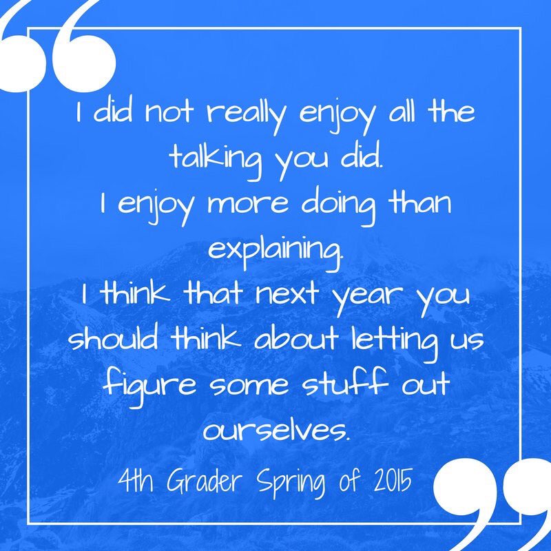 korytellers's tweet photo. @edifiedlistener @doxtdatorb @DingleTeach @Obi_Jon_ @MrAndersonELA By giving a survey, I was able to learn this. And what I loved is that more than one student said something like this. https://t.co/deGxbxWcf6