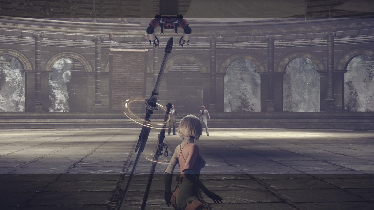 はるす Ff14マンドラ鯖 Ar Twitter ニーア オートマタ Dlc 社長戦面白かった 結構強いのでビックリした 笑 Nier ニーア