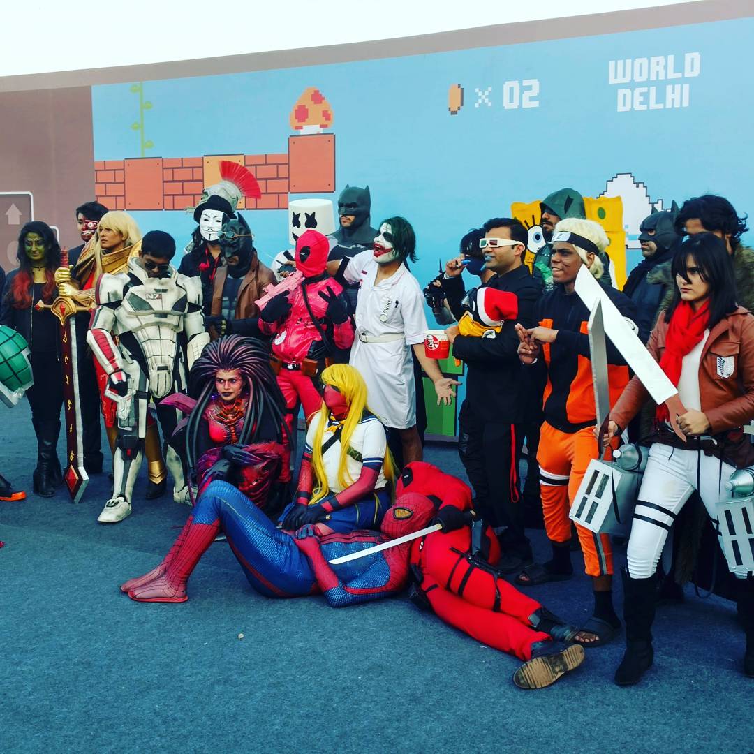 ABsolutBabbar's tweet photo. "If the world was a bit more like Comic-Con, we'd all be a little happier."

A few pictures from Delhi Comic Con 2017.

#ComicConDelhi #ComicCon #ComiconIndia @ComicConIndia https://t.co/SWtdvPe5xU