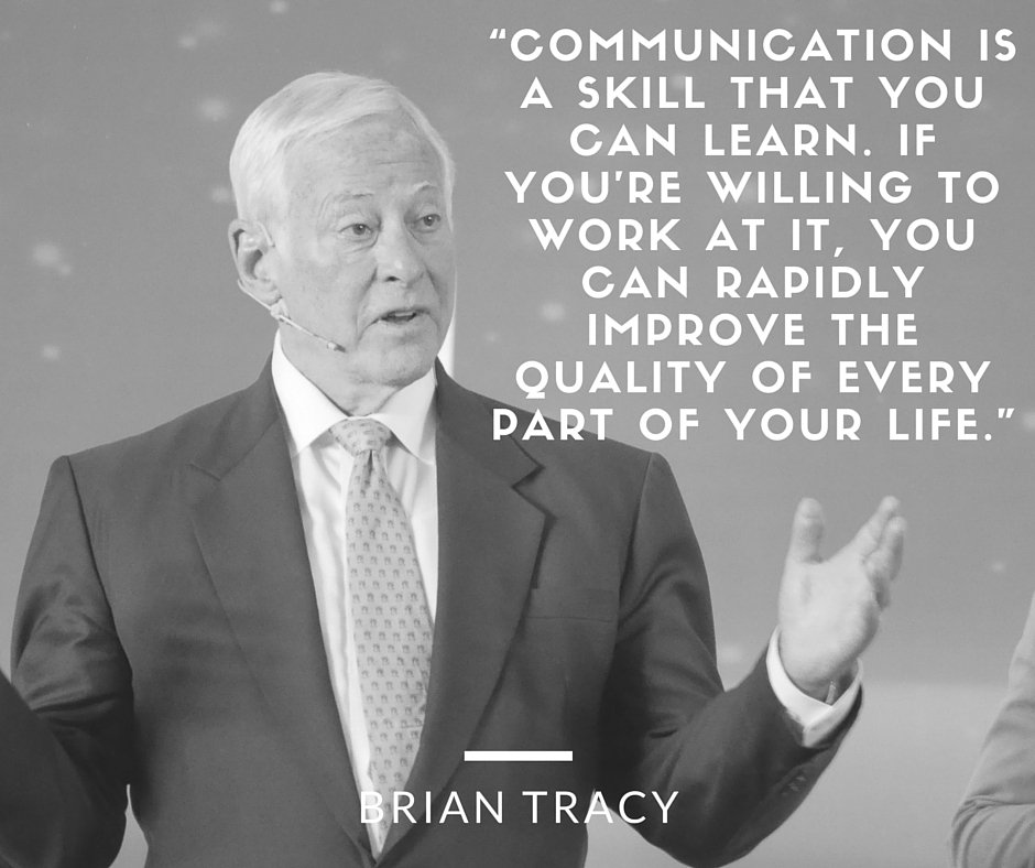 #Communication is a skill that you can learn if you are willing to work at it #quote