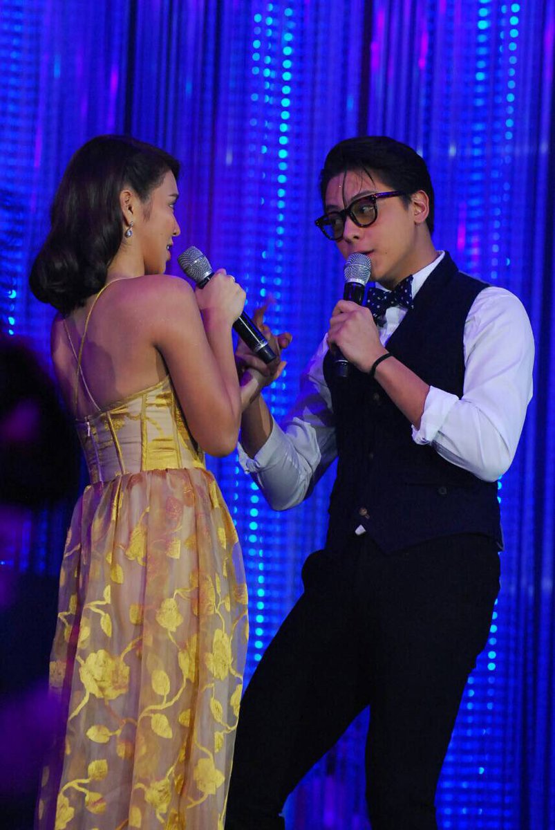JTintiangko's tweet photo. Ayun I can flood na😂 @bernardokath &amp; @imdanielpadilla 📸 ryan ramos #JustLOVEChristmasSpecial https://t.co/vO2Zvx5wZt