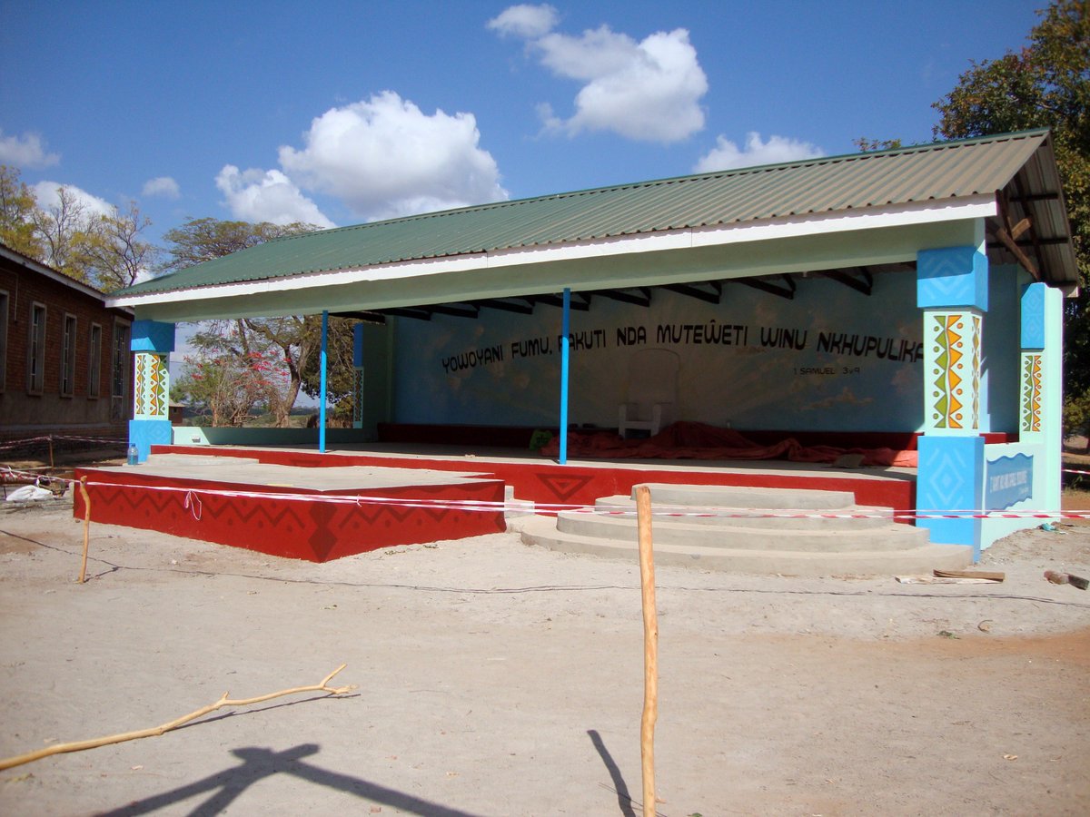 some out door decor I did across the border in Zambia. Nice country, nice people.