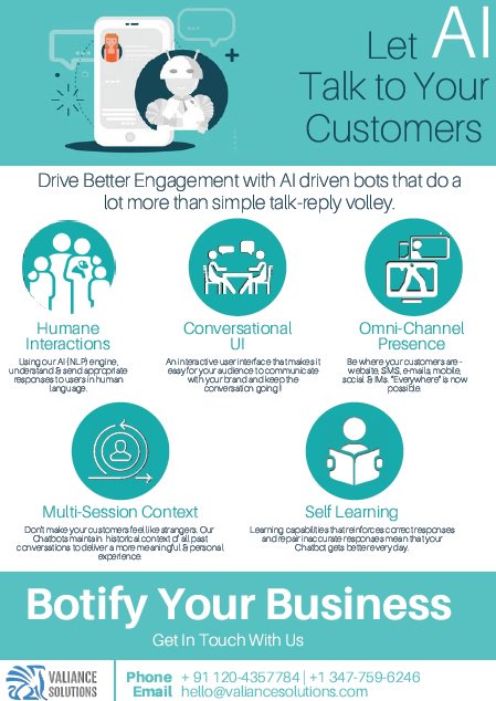 Shailendra_1501's tweet photo. Drive Better #Engagement with #AI driven #bots that do a lot more than simple talk-reply volley #DeepLearning #ArtificialIntelligence #MachineLearning #Chatbots @Valiance_S https://t.co/hZN20wIVfH