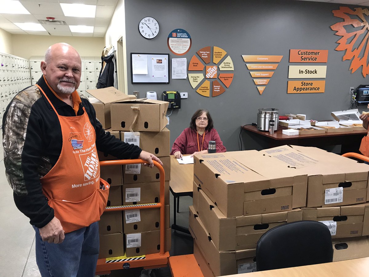 Just arrived!! Christmas hams and turkeys for our associates!! #district314wheredreamscometrue