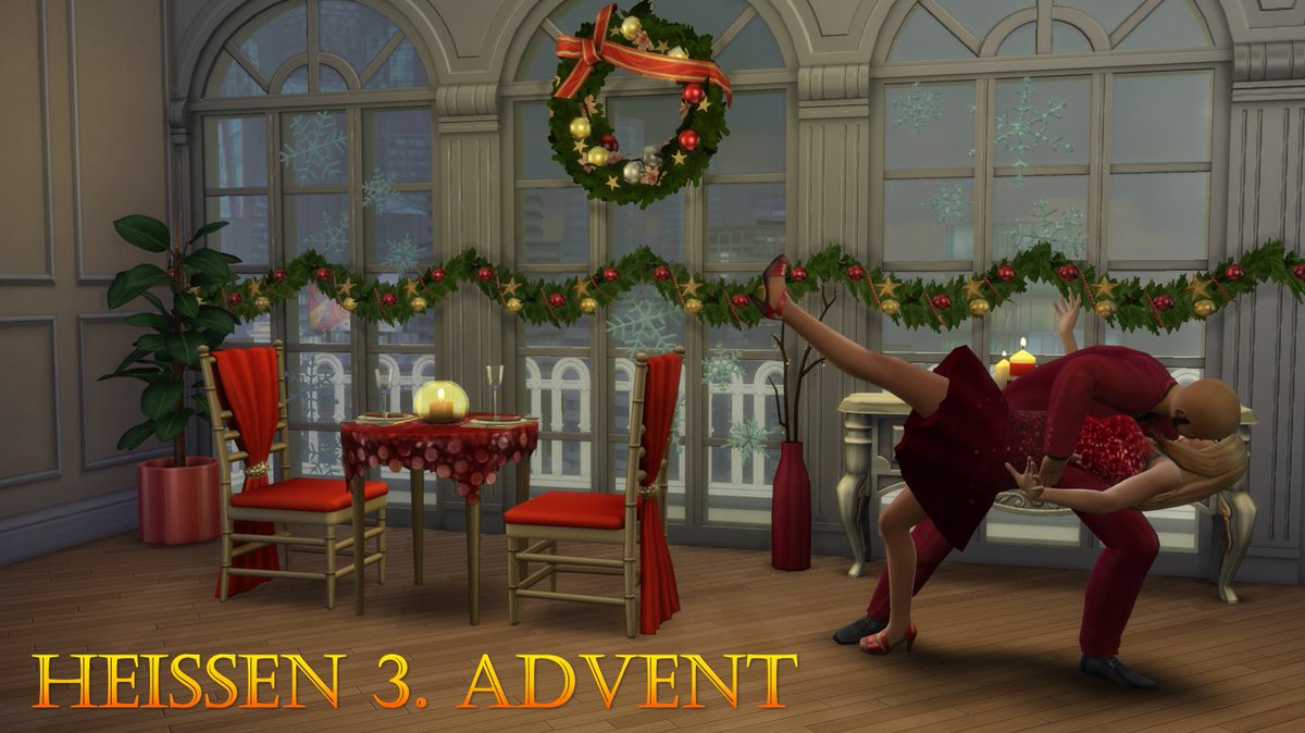 SimsSchweiz's tweet photo. Ein bisschen Zweisamkeit an diesem kalten Sonntag? Zündet die dritte Kerze an! 🕯️🕯️🕯️
Wir wünschen euch einen heissen 3. Advent! 😉😍 https://t.co/xWoEitiuCu