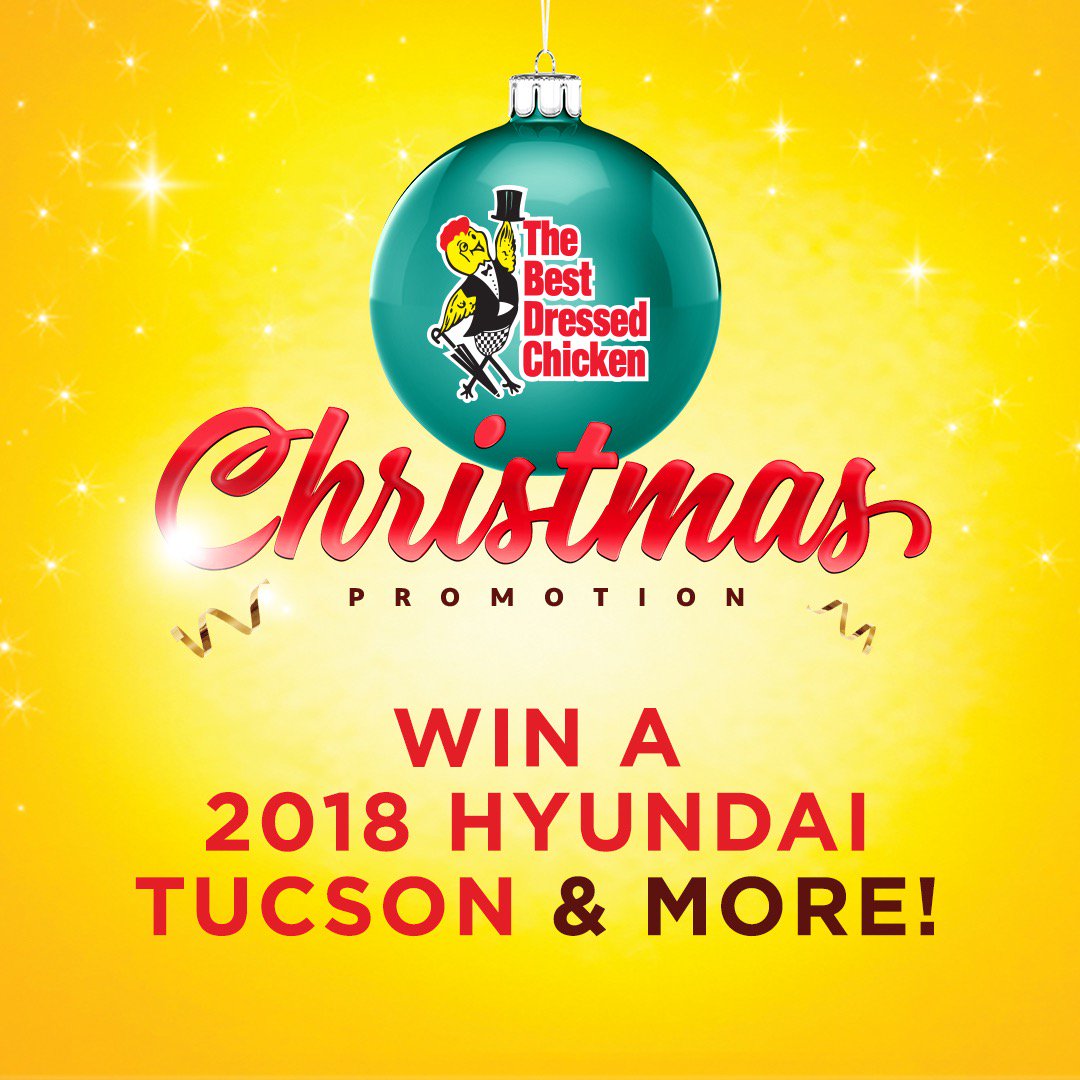 Enjoy the BEST product this season and you could WIN a 2018 Hyundai Tucson and so much more! #DiFavourite #ChristmasPromotion

For more information visit bestdressed.mobi