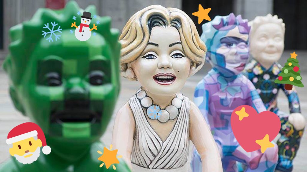 Hello everybody. I'm #OorWullamyn from the @OWbuckettrail wishing you all a very #MerryChristmas and a super #NewYear! 💖💋x