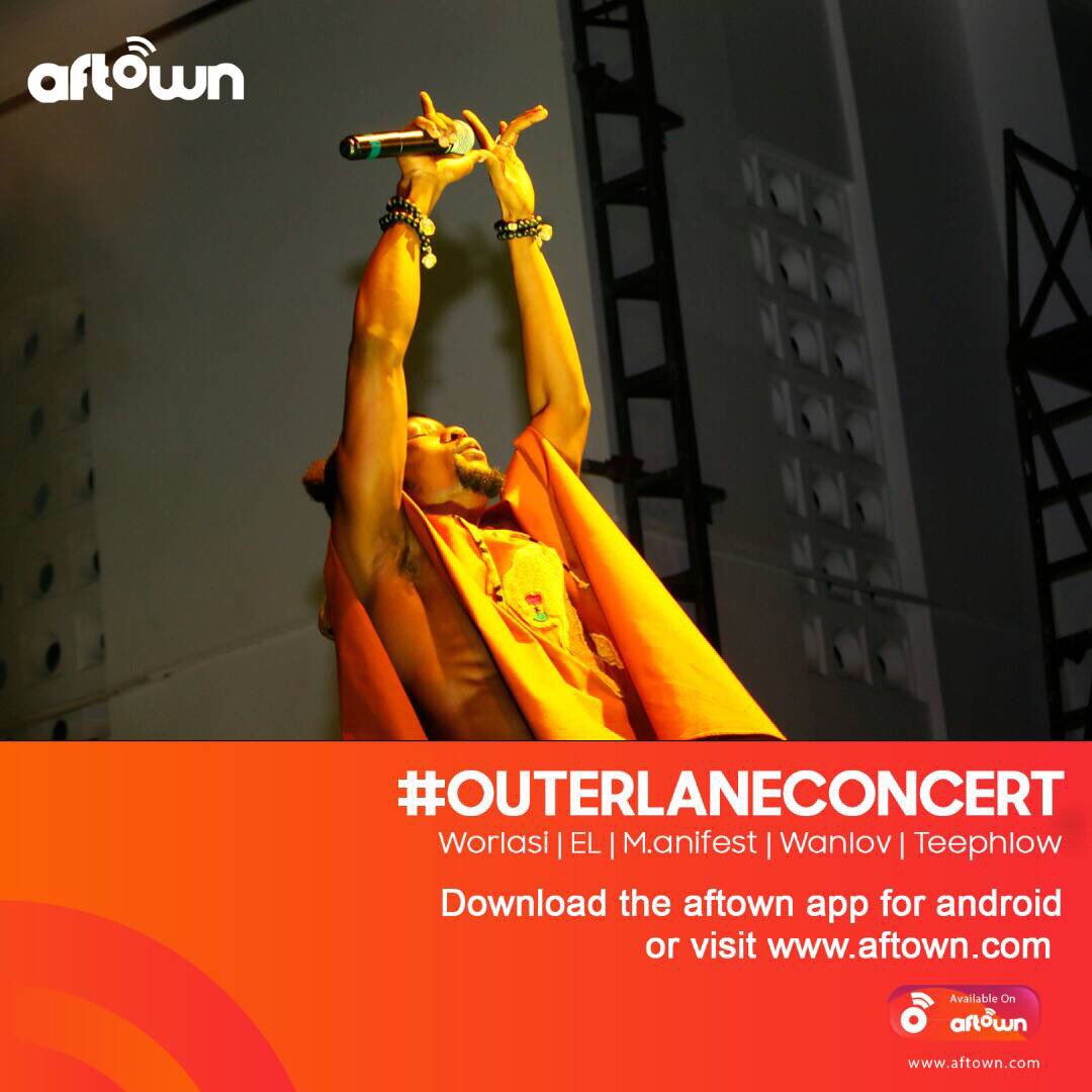IamDJBRYTE's tweet photo. SENSATIONAL NIGHT๐ฅ
S/O to @worlasigh @wanlov @ELgh_ @manifestive
#OuterlaneConcert #aftownmusic
Signup โข Topup โข Download
@aftownmusic
#ExperienceAfrica https://t.co/NROcXDYUuN
