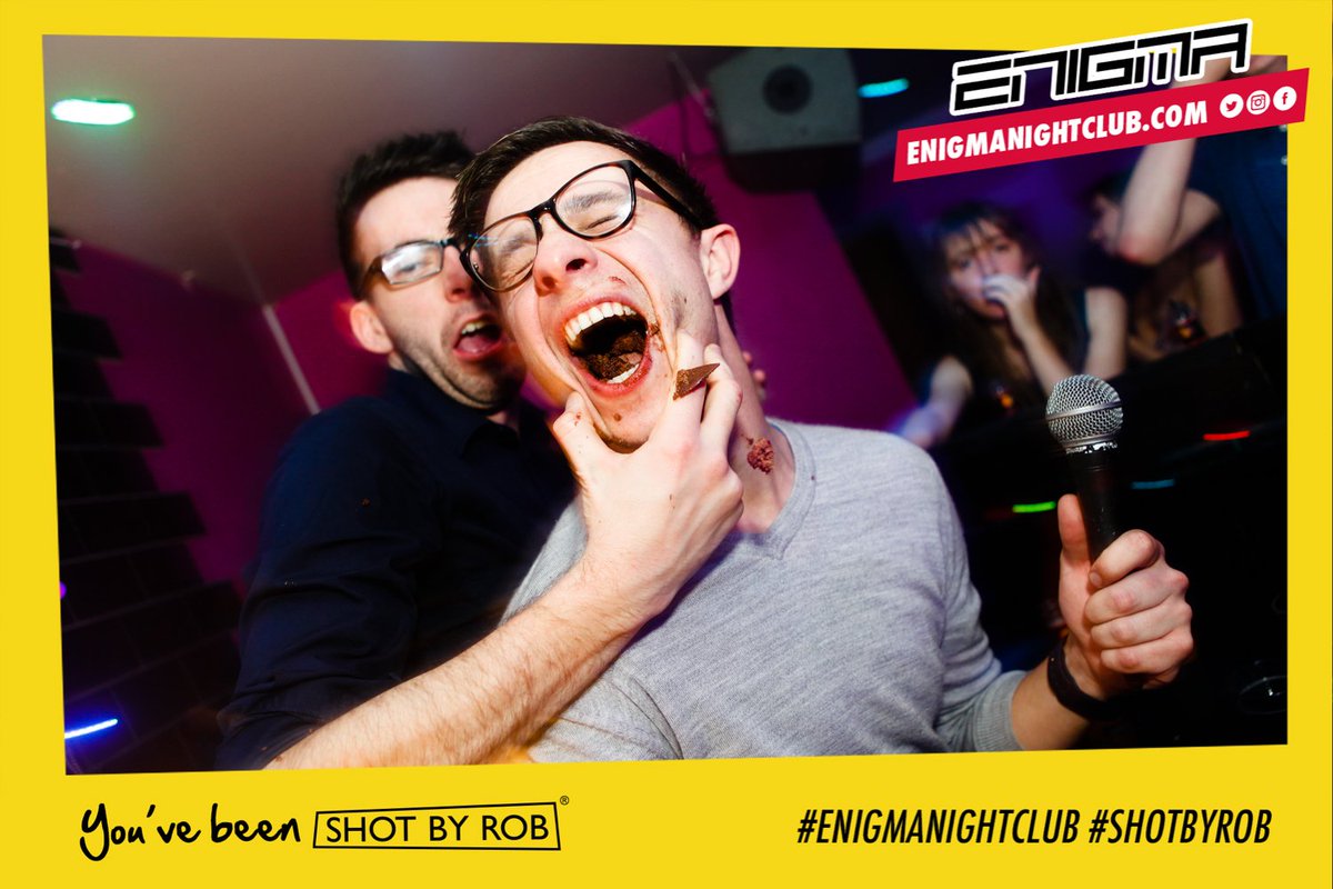 shotbyrob's tweet photo. What better way to celebrate your birthday than a birthday cake food fight in @enigma_nabbot?! #clubbing #NewtonAbbot #shotbyrob https://t.co/kRC5pX9u7X