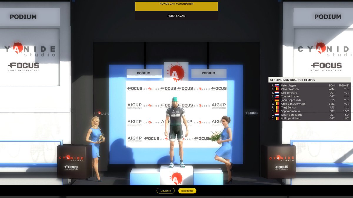 Alpe__dHuezCT's tweet photo. Ronde van Vlaanderen

- Peter Sagan se impone. Naesen y Terpstra completan el podio
- Imanol Erviti 11º mejor Alpe d'Huez

21 Mathieu van der Poel +7:37
30 Iñigo Rojas +10:16
44 César Cortes  +13:20

*Los tres cortados en Oude Kwaremont https://t.co/bcU68hrIPa