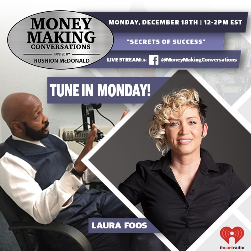 RushionMcDonald's tweet photo. #LauraFoos has been in the death care industry for over 22 years, as she is passionate about serving families at a difficult time. She also partners with 3 other women in the beauty industry running @SalonCouture & a beauty supply store. Tune in for her success tips! #AskMMC https://t.co/3i7DHBcQ41