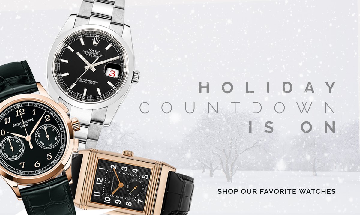 1916company's tweet photo. Last week of holiday watch shopping is upon us! Discover our favorite holiday watches online: https://t.co/dWvK1SF4lp Let us know which watch you're wishing for this year! https://t.co/7BRA0VPvTx
