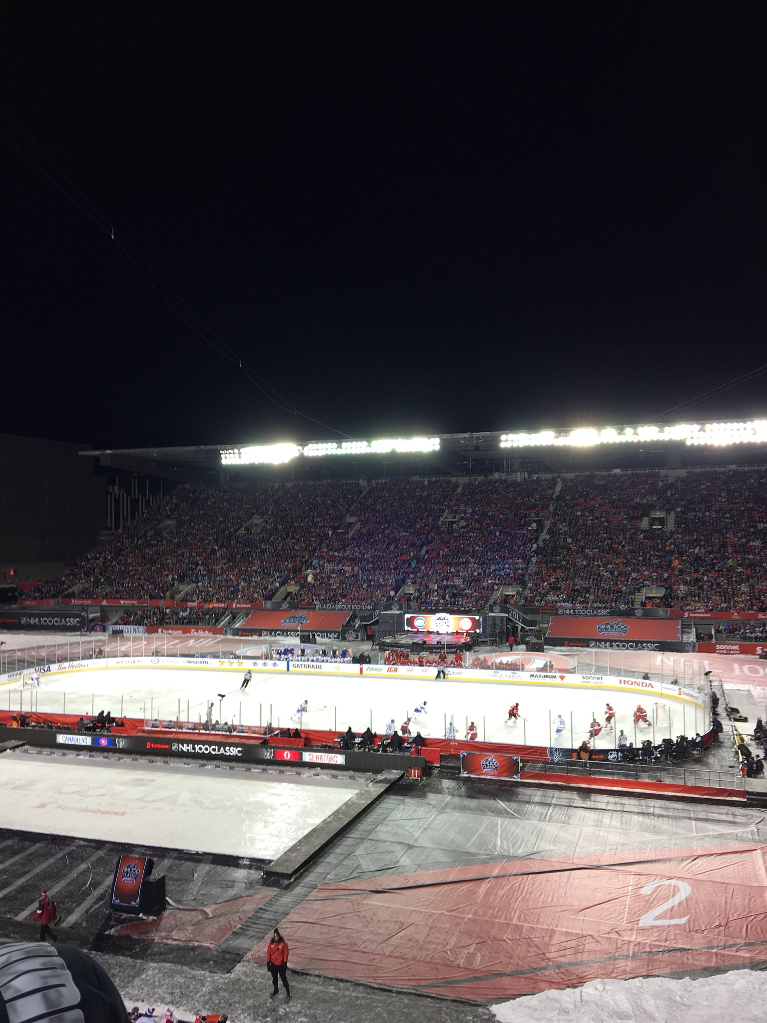 GONGSHOW® on Twitter "Great atmosphere at the NHL100Classic last