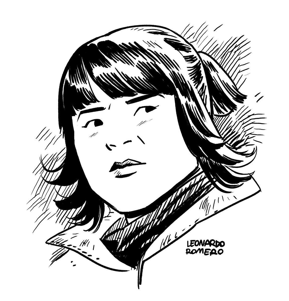 My favorite character from the movie #RoseTico 

#StarWars #StarWarsTheLastJedi #Digital #Sketch 