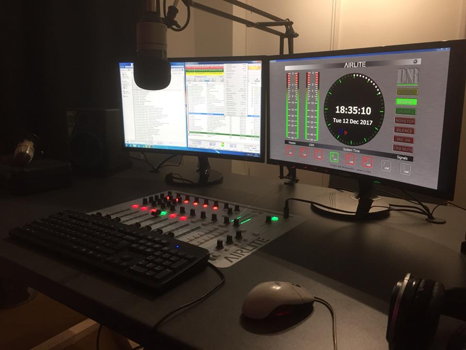 Presenters-eye view of the new studio <a href="/ITfmRadio/">ITfM Radio</a>