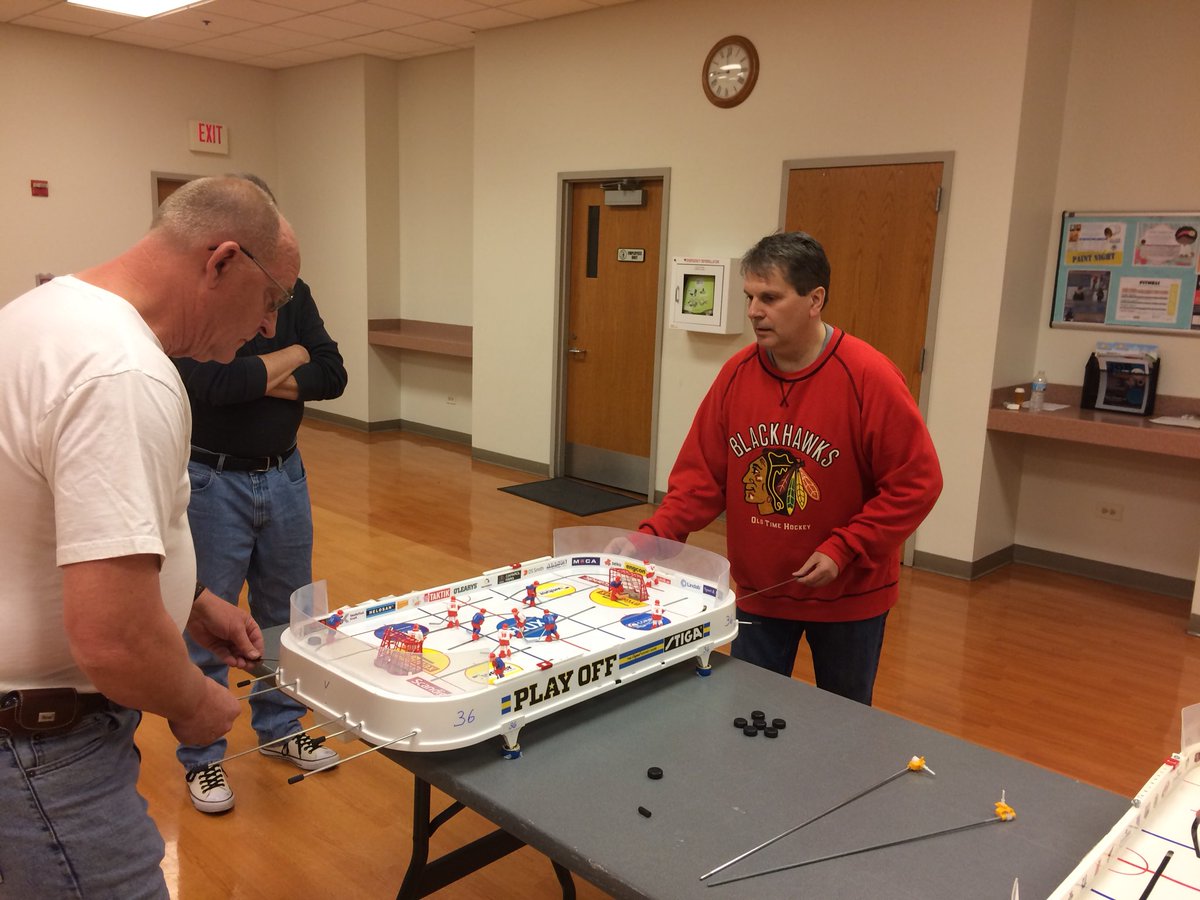 USTableHockey's tweet photo. The Northwest Chicago Table Hockey League held its 2017 playoffs last night. https://t.co/f1UQwrgmcw