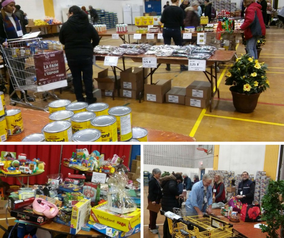 Regroup_Partage's tweet photo. 🎉🛒 🥫 Les 15 et 16 décembre, ce sont plus de 525 familles qui ont pu faire leur épicerie solidaire au @Patroleprevost pour le #MagasinPartage de #Villeray dans @MTL_VSP.
👏 Bravo à tous les organisateurs et bénévoles! https://t.co/oCb06OD5aP