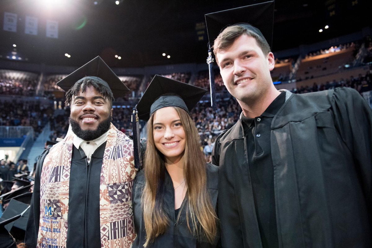 Big Congratulations to University of Michigan Fullback Khalid Hill, and Quarterback Wilton Speight, and his girlfriend Ani Sarkisian for their graduation today! Go Blue!