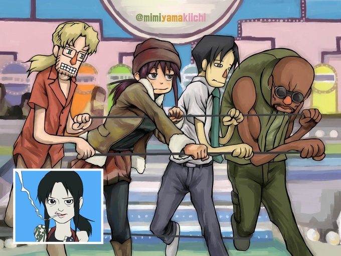 ビジーフォーのtwitterイラスト検索結果 古い順