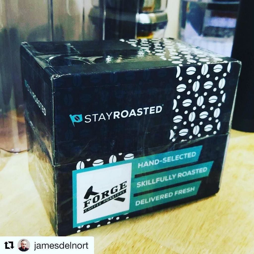 StayRoastedJava's tweet photo. #Repost @jamesdelnort
・・・
Impressed with my first shipment #unboxing #box of #coffee by @forgecoffee via @stayroasted  #stayroasted #decemberbox2017  #morecoffeeplease #brewyourbest #instacoffee #chemex #aeropress #coffeeclub #specialtycoffee #craftc… https://t.co/gtMzjTL5NG https://t.co/NIQVzL8vjZ