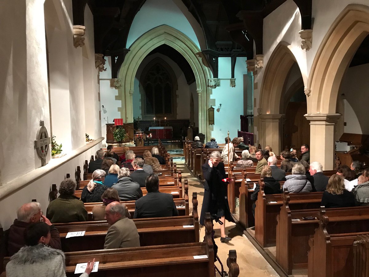 RevDrSi's tweet photo. 2nd of 2 - filling up for Melbury Abbas carols by candlelight service https://t.co/TkGCq1nNKc