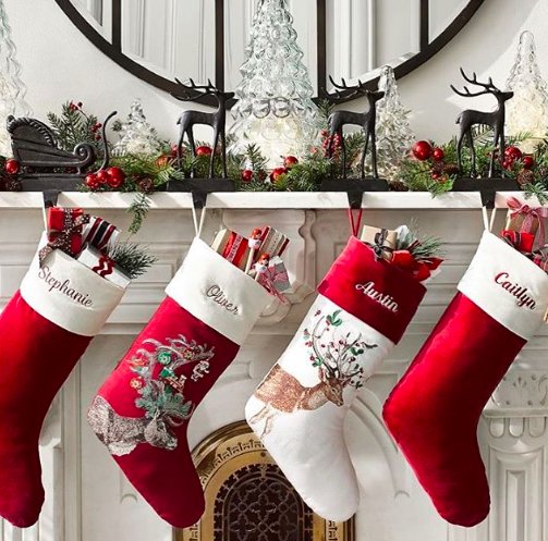 GrandBoulevard's tweet photo. The only thing better than stockings are monogrammed stockings. You can thank @PotteryBarn for the inspiration! #PotteryBarn #PrepWithTheBest https://t.co/WZ3SFoIH9v
