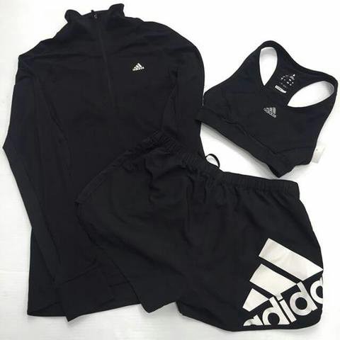 When Monday & leg day land on the same day, you #treatyoself to some new gym gear. #whenindoubtworkout #retailtherapy #PlatosClosetCambridge #gentlyused #girlswholift // #Adidas jacket, Size S, $30 // Adidas shorts, Size M, $12 // Adidas bra, Size M, $12 //