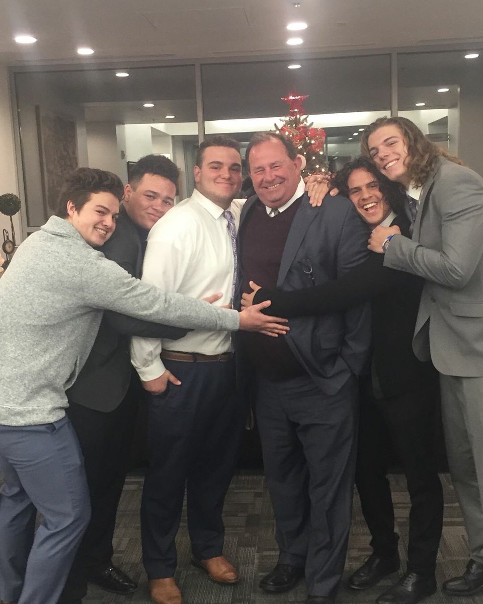 LarsonCoach's tweet image. The bond that links your true family is not one of blood, but of respect and joy in each other's life. 
•
Thanks Coach Larson #goat #ourteam #ourtown