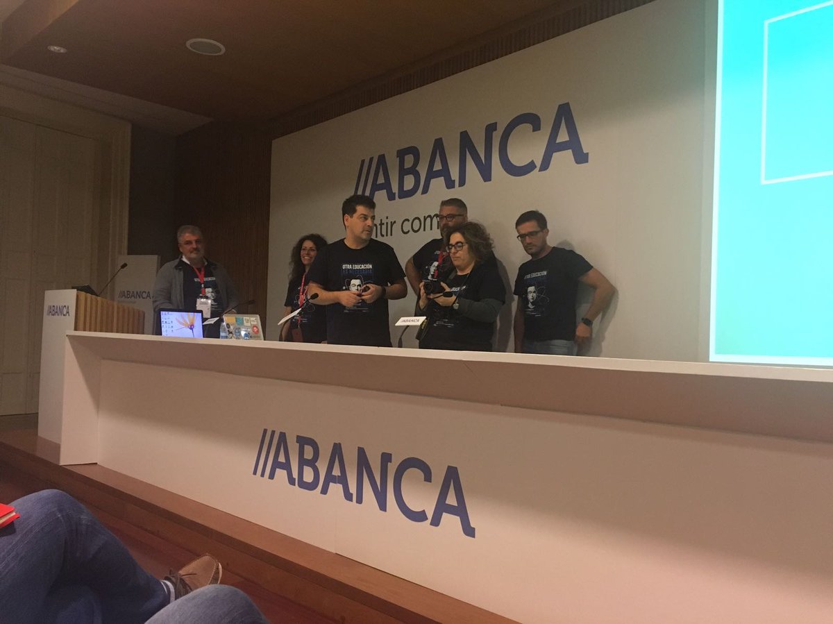 OpenFuture_Gal's tweet photo. Enhorabuena al equipo organizador. #swedugalicia @SWEDU_Galicia https://t.co/yZPr8Thl2q