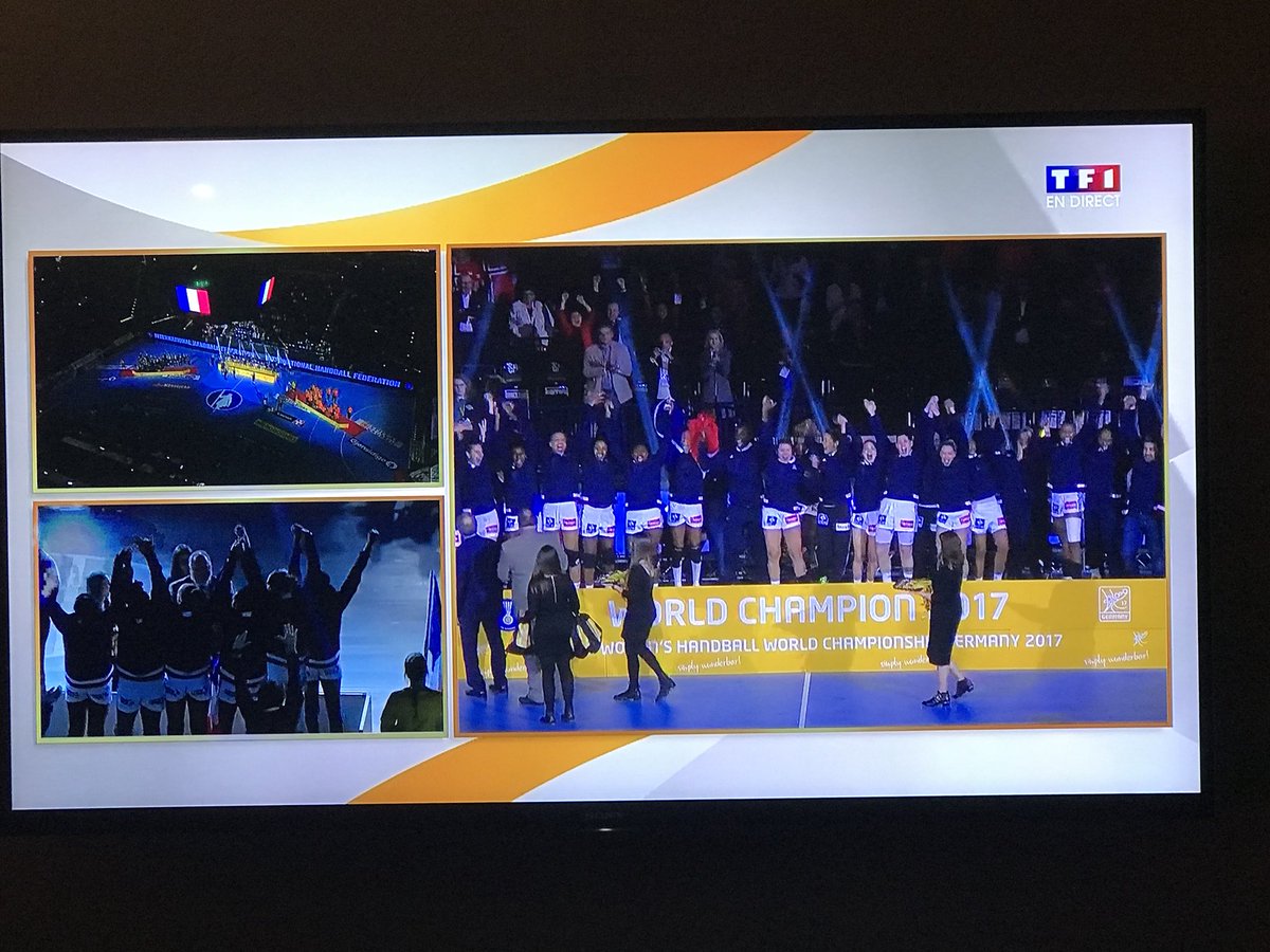 RBProNum's tweet image. Félicitations à nos Françaises. Championnes du monde #Handball