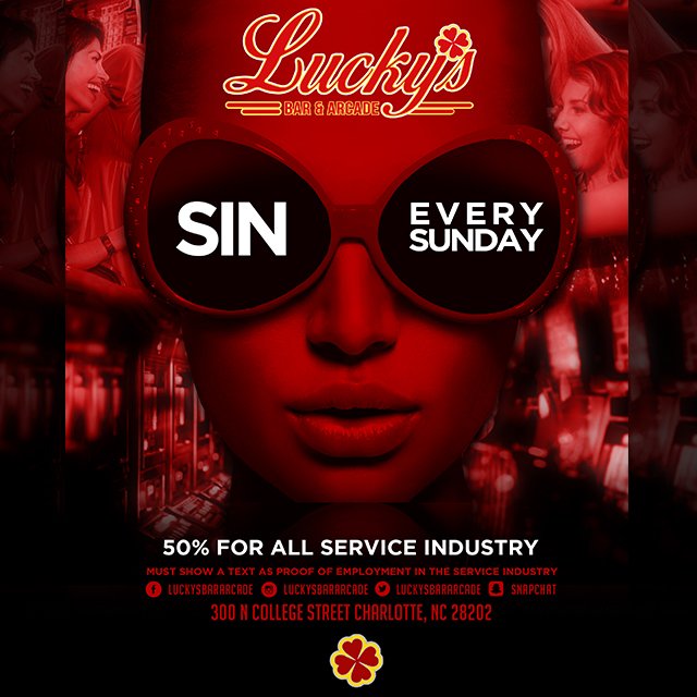 Lucky's Bar+Arcade tweet media