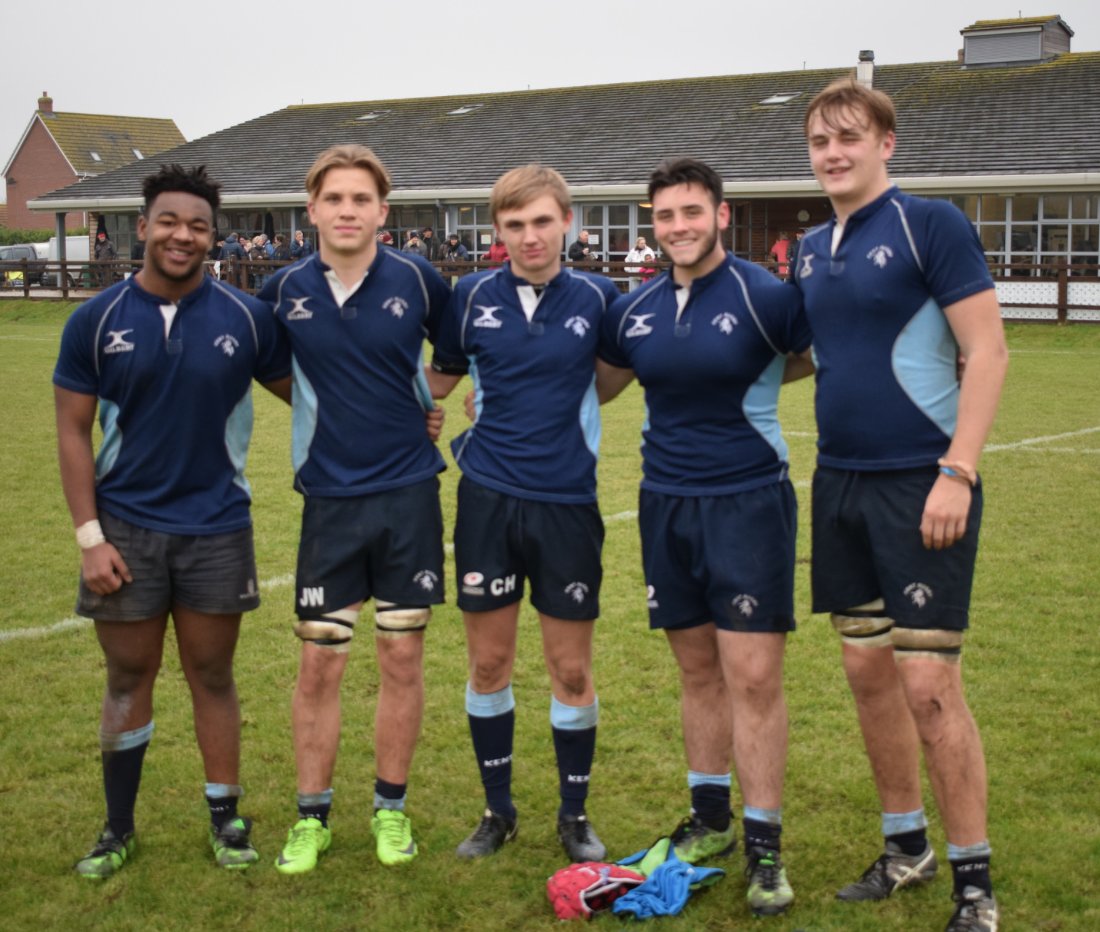 Congrats to Marc, Joe, Cam, Chris &amp; Huw from the OE Academy who played for <a href="/KentRugby/">Kent Rugby</a> U18s in their unbeaten season - 4 wins out of4!