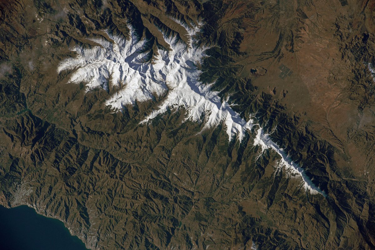 megustagranada's tweet photo. Sierra Nevada desde la Estación Espacial Internacional https://t.co/Ms5tog1sB4