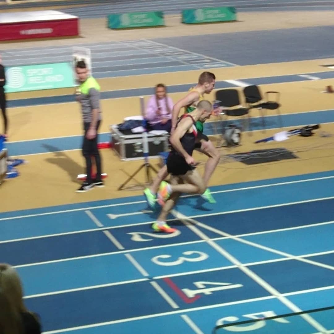 roryd1979's tweet photo. Epic Thursday nights racing @NatSportsCampus #NIALive. Many thanks to the organisers @DavidMatthews2 @fintanreilly et al... Delighted to meet @soniaagrith #MountmellickAC #WilsonsImprovingPerformance https://t.co/7mO1RhE2iC