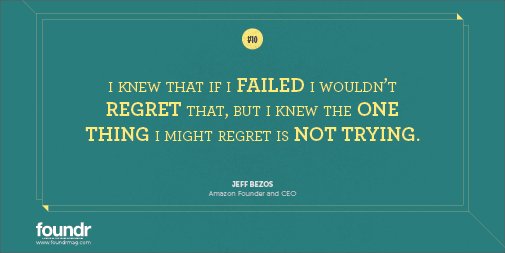 foundr's tweet photo. Great quote from @JeffBezos ! You've got to try!
Check us out: https://t.co/7Ur9ohaARM #startup #entrepreneur https://t.co/jXMo90OHuX