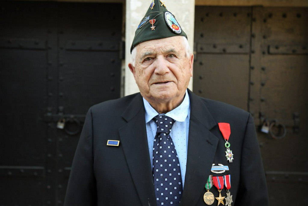 KDVR's tweet photo. Video game maker enlists Denver WWII group to spread word about veteran’s charity https://t.co/bUEri176MD https://t.co/AIzDvSAMzL