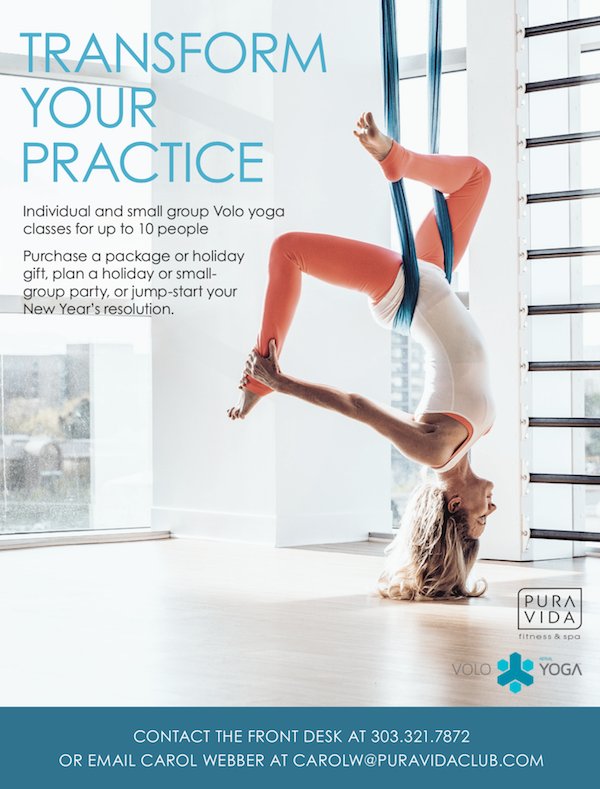 Transform your practice with individual and small group #VoloYoga. #PuraVidaClub