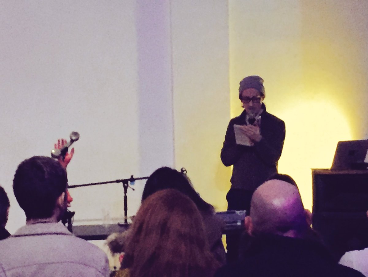 Livia_B_Garcia's tweet photo. Hackoustic Christmas edition at Iklectik with sound artists and builders including Porcapizza, Eastman Presser, Hackoustic Orchestra #Hackoustic #hackousticorchestra @iklectikartlab 20171216 https://t.co/z3OoOrdL3i