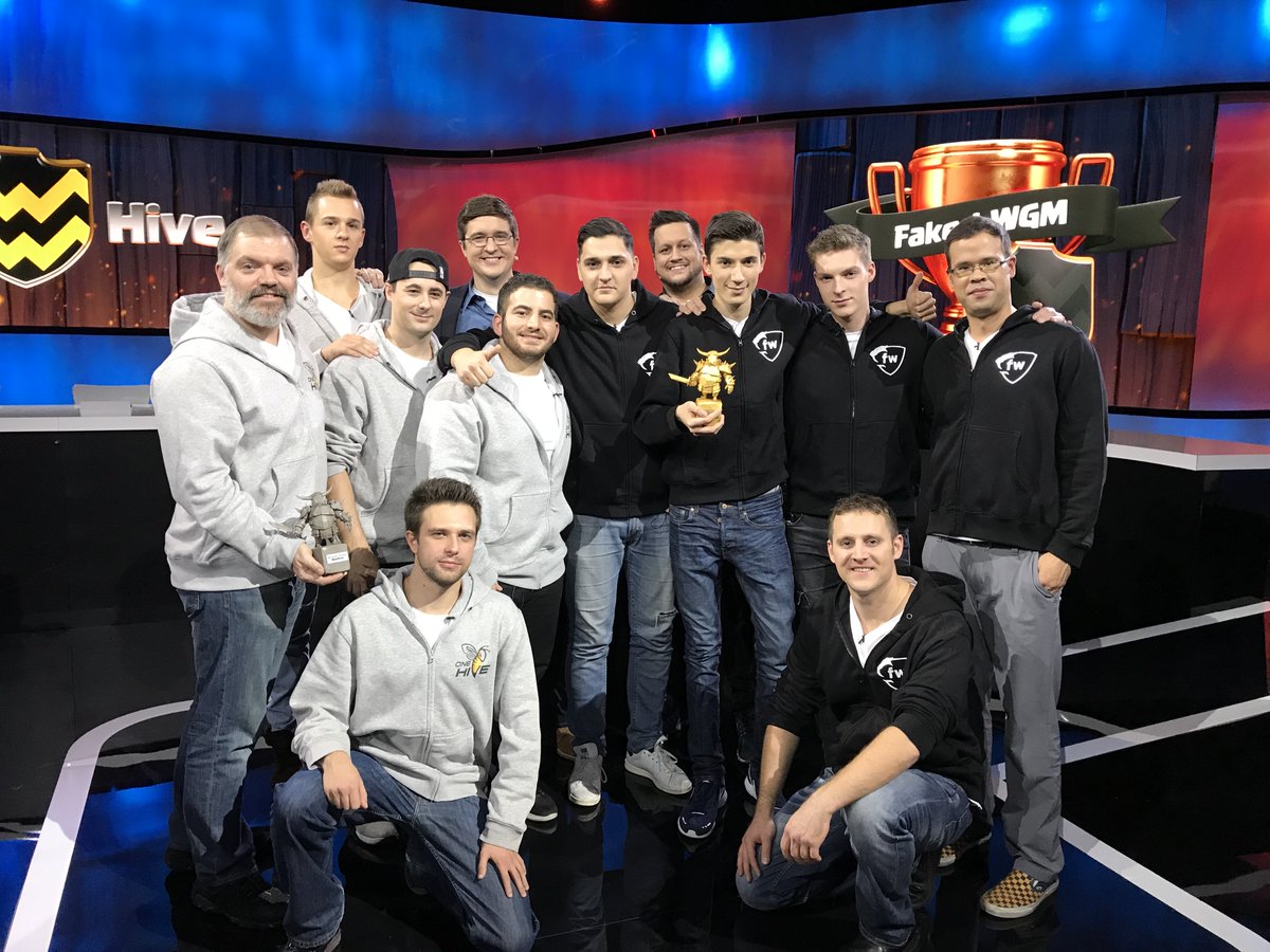 Thank you for joining us for the Champions War League season 3 finals.  And congratulations again to OneHive and Faked WGM!  

The CWL is accepting applications for Season 4.  Maybe we'll see your Clan in the finals! You can find more information here:  championswarleague.com/s4