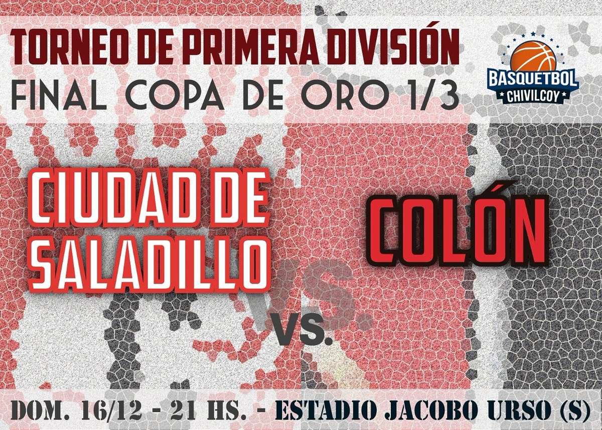 ABasquetChivil's tweet photo. Hoy arranca la definición de la Copa de Oro del torneo de primera división.

Juegan: #Ciudad vs #Colón

🏀🏀🏀 https://t.co/ydQJl3L0t8
