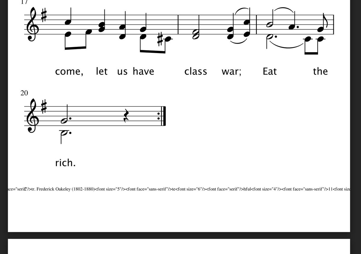A PDF with some markup accidentally printed instead of being hidden.