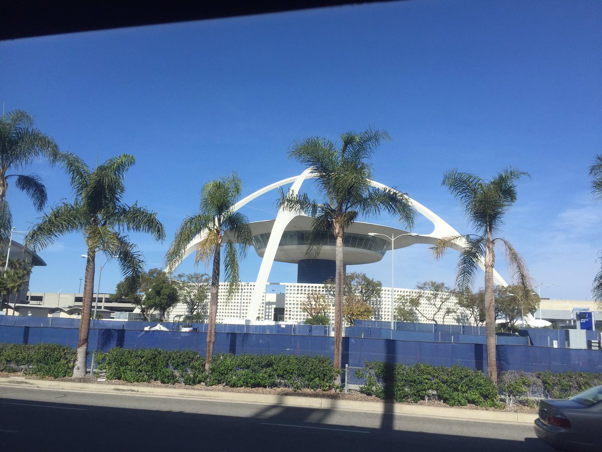 In Los Angeles on assignment.