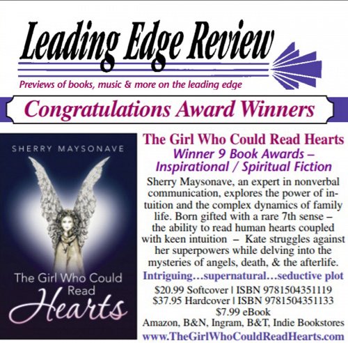 book_tribe's tweet image. • Save up to 47% off retail list price AND get an "Author-Signed" copy of Sherry Maysonave's #TheGirlWhoCouldReadHearts. Winner 9 Awards for Inspirational &amp;amp; Spiritual fiction. Go to #DartFrogBooks for special prices. dartfrogbooks.com/maysonave