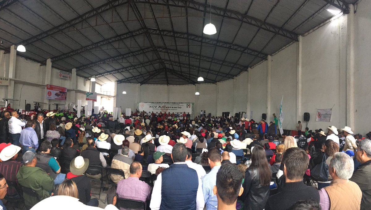 COPECOSE_MICH's tweet photo. La @PAgraria acude a la invitación de la celebración del XCV Aniversario de la @CNC_CEN en Michoacán, @CruzLopezA @COPECOSE_MICH https://t.co/LteYHpEAsH