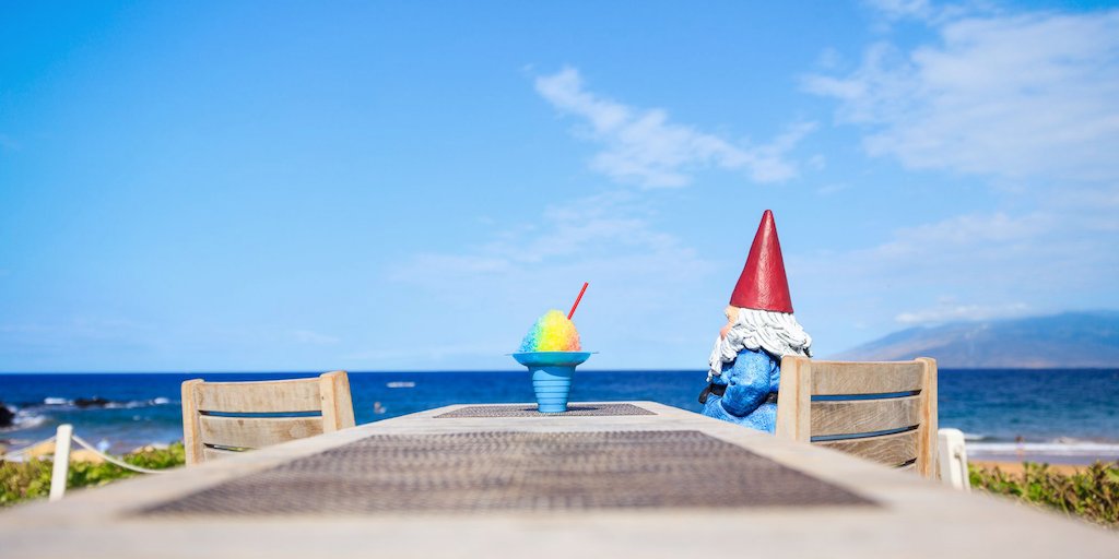 #BucketList: Enjoy a shave ice in #Hawaii. It wouldn’t be winter without a little chill, after all. #Snowbird